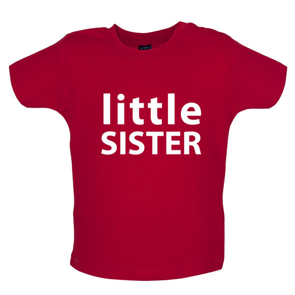 Little Sister Baby T Shirt