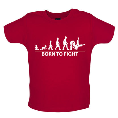 Born to Fight Baby Judo T Shirt