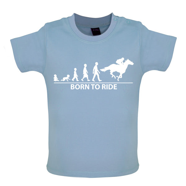 Born to Ride Baby Horse riding T Shirt