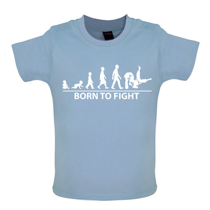 Born to Fight Baby Judo T Shirt