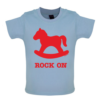 Rock on Baby T Shirt