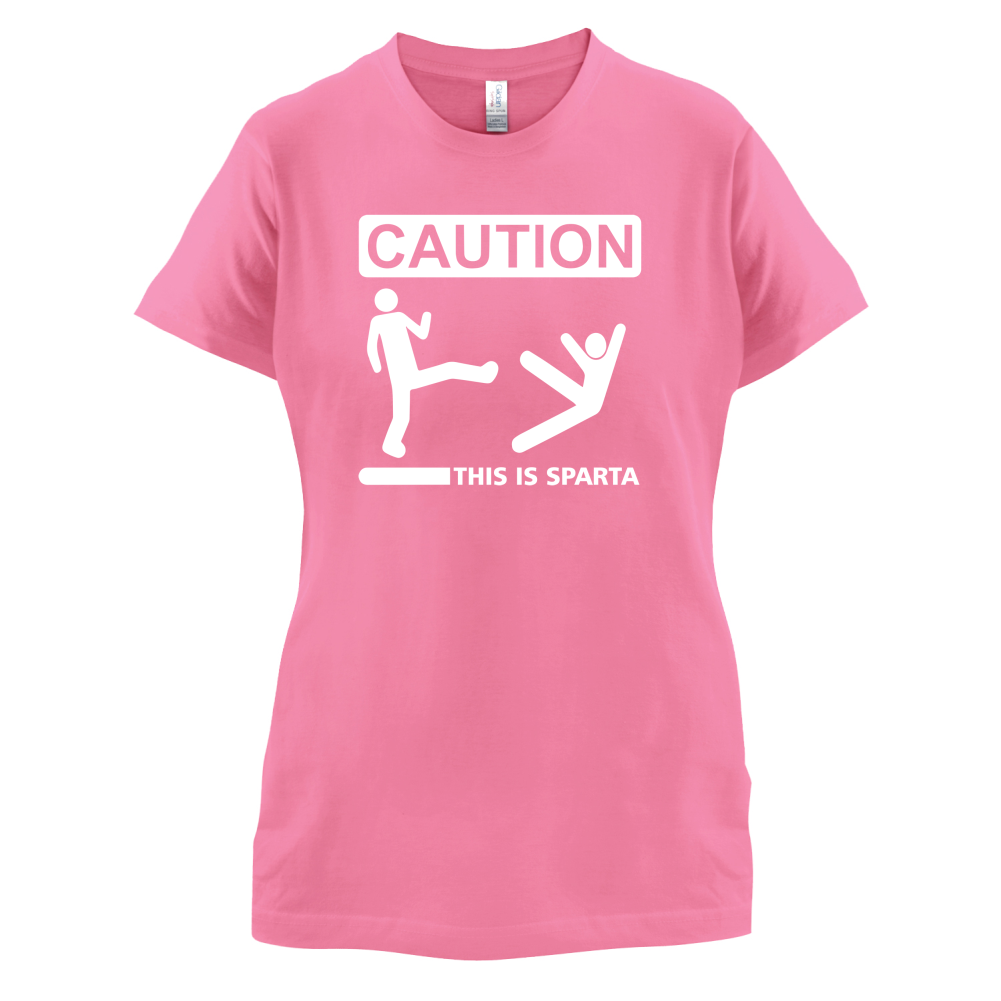 Caution This Is Sparta T Shirt