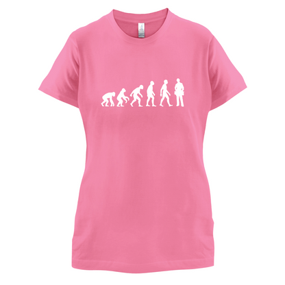 Evolution Of Man Electrician T Shirt