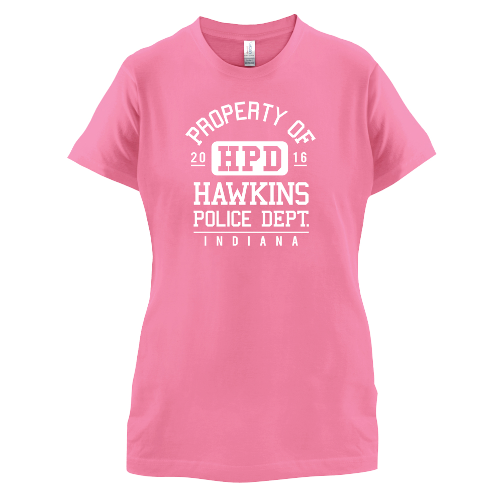 Hawkins Indiana Police Dept T Shirt