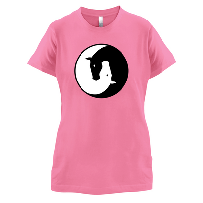 Yin Yang Horses T Shirt