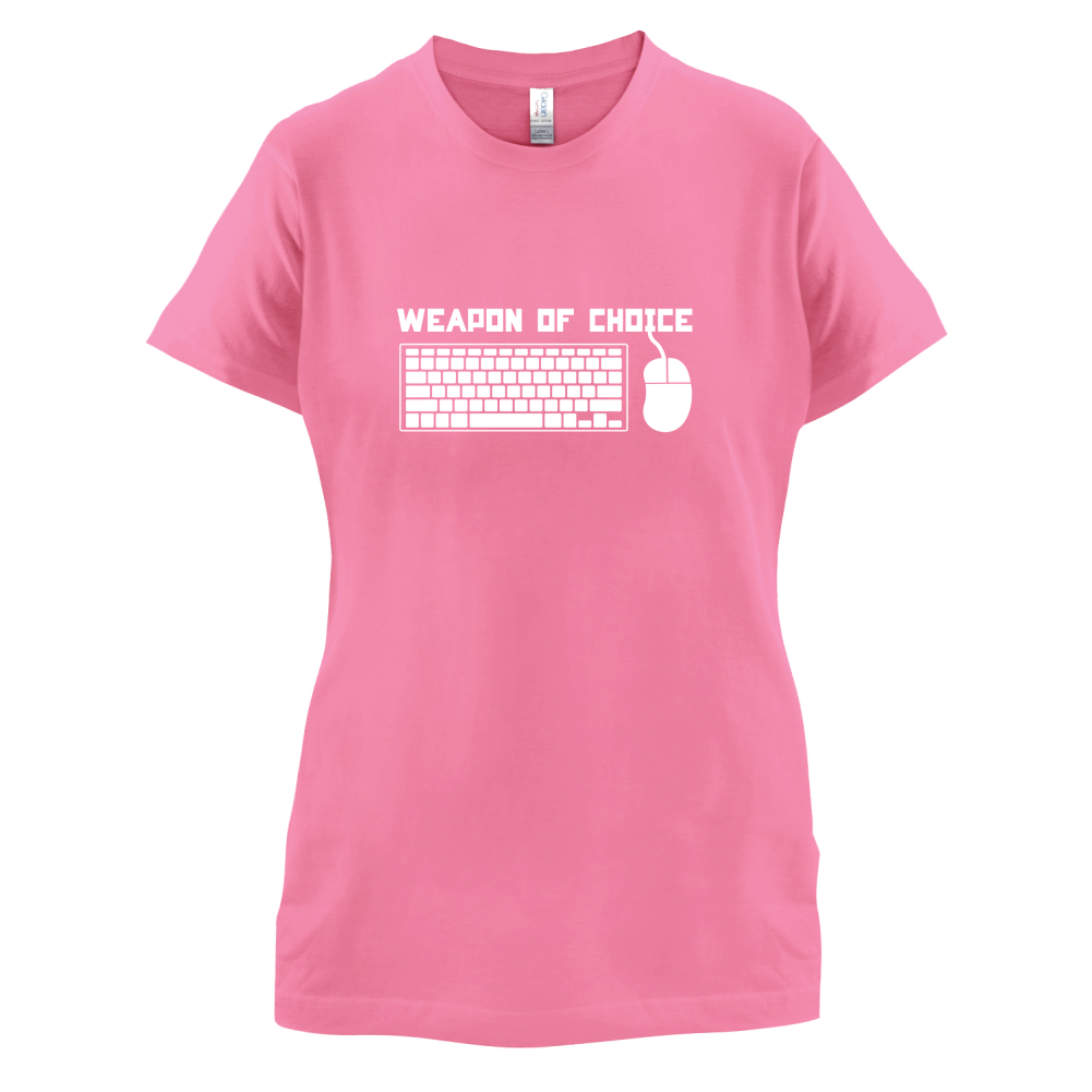 Weapon Of Choice PC T Shirt