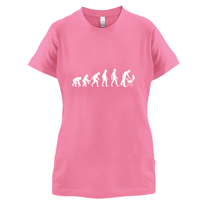 Evolution Of Man BBQ T Shirt