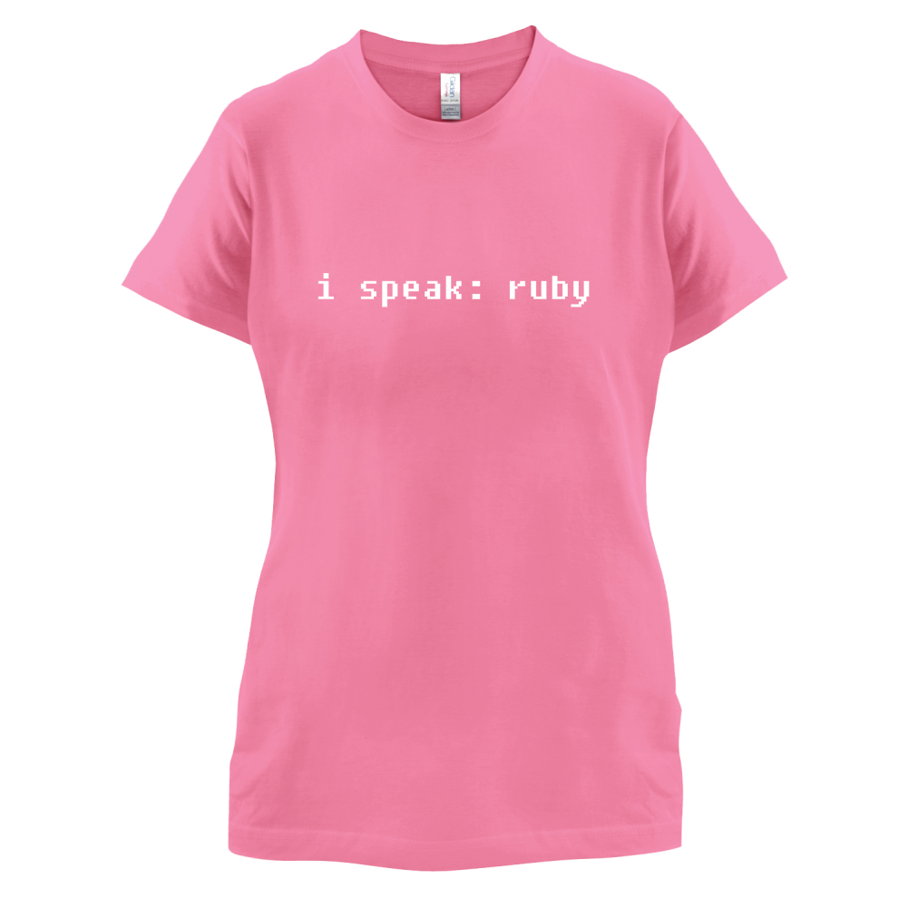 I Speak Ruby T Shirt