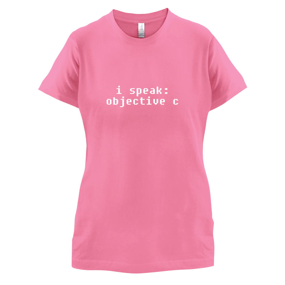 I Speak Objective C T Shirt