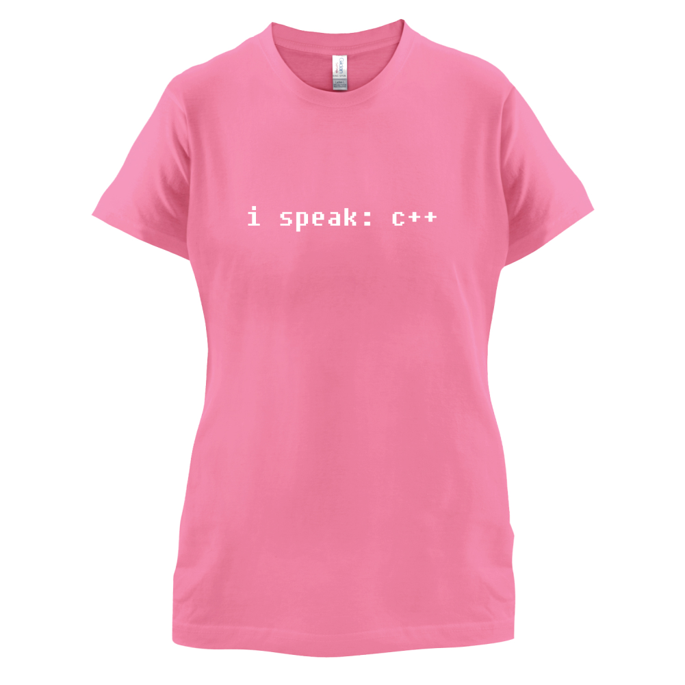 I Speak C Plus Plus T Shirt