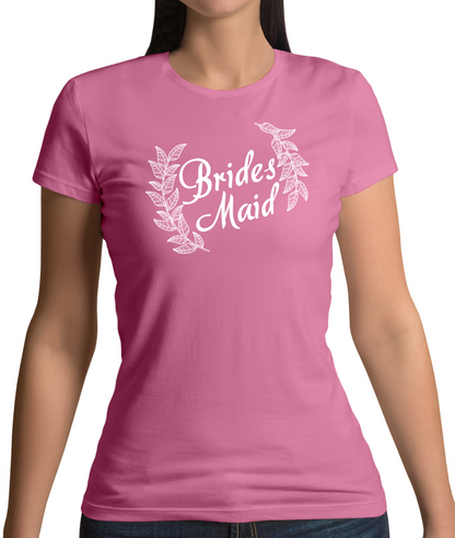 Bridesmaid Floral T Shirt