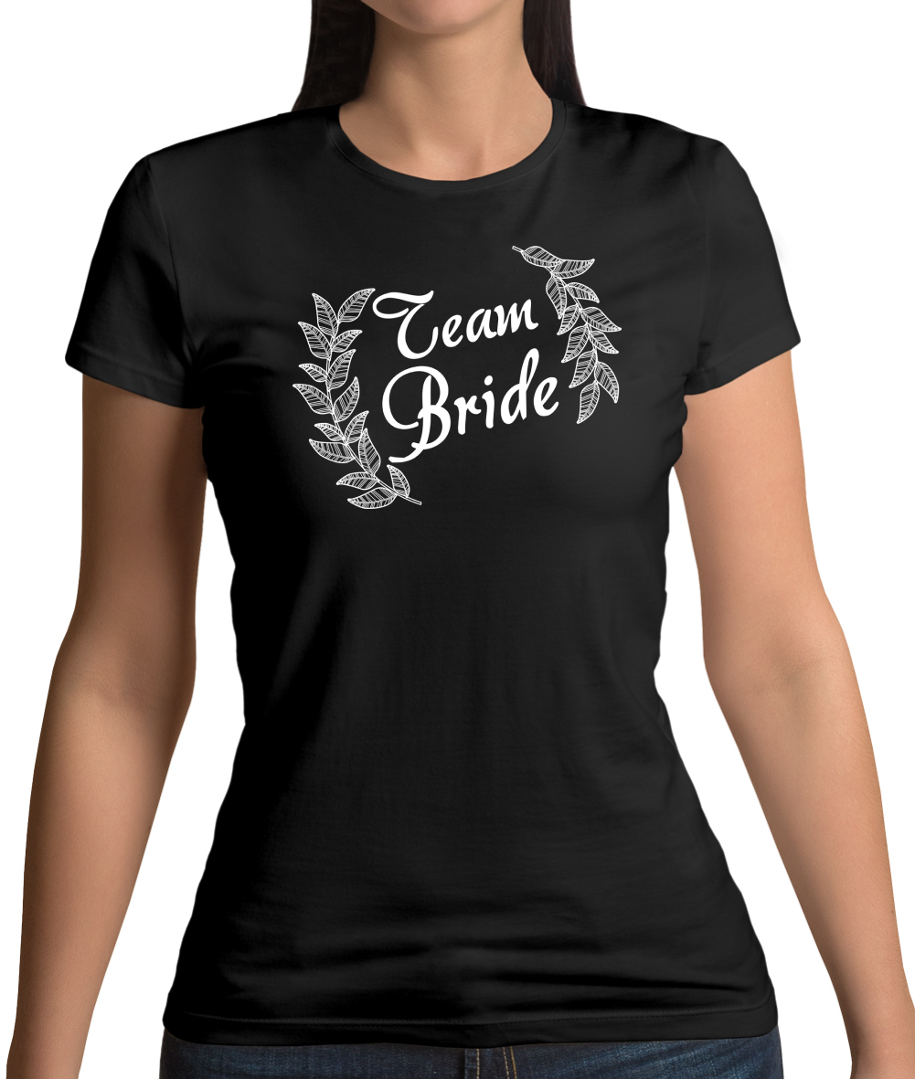 Team Bride Floral T Shirt