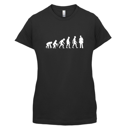 Evolution Of Man Electrician T Shirt