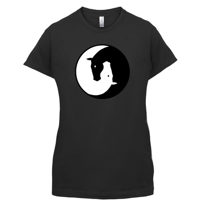 Yin Yang Horses T Shirt