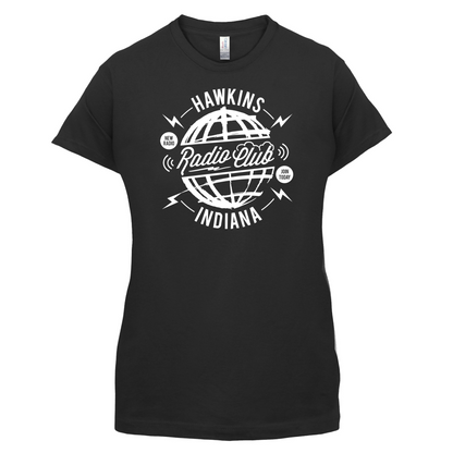 Hawkins Indiana Radio Club T Shirt
