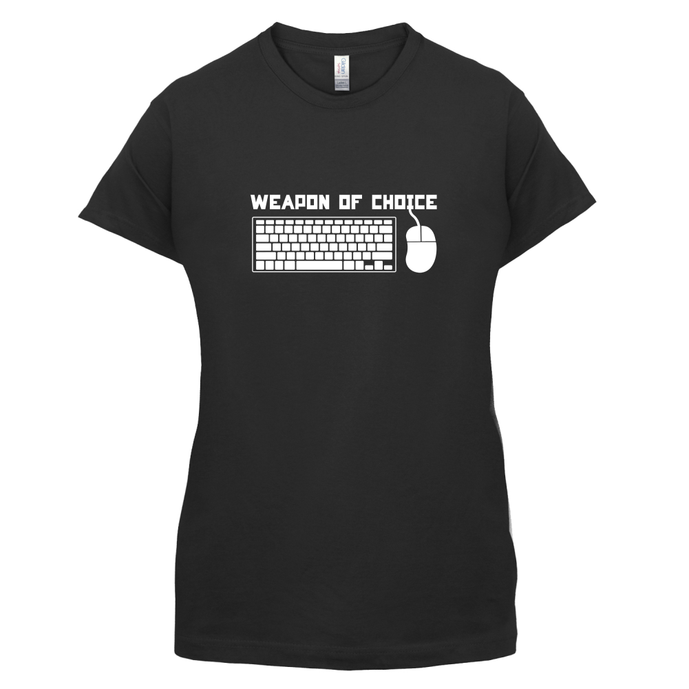 Weapon Of Choice PC T Shirt