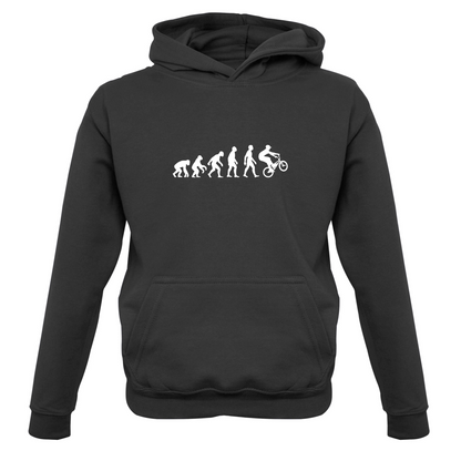 Evolution of Man BMX Kids T Shirt