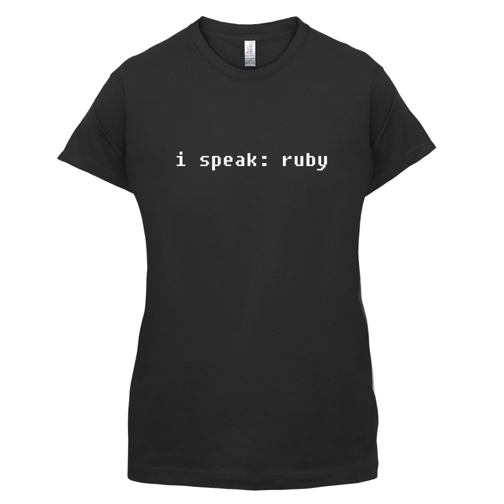 I Speak Ruby T Shirt