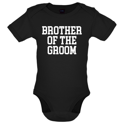 Brother Of The Groom Baby T Shirt