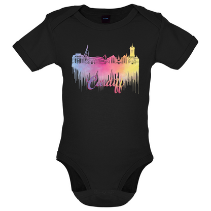 Cardiff Silhouette  Baby T Shirt