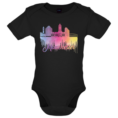 Manchester Silhouette  Baby T Shirt