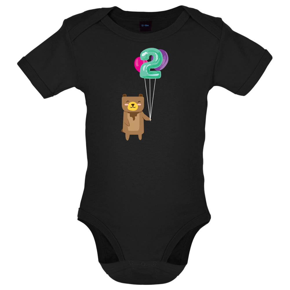 2nd Birthday Bear Baby T Shirt