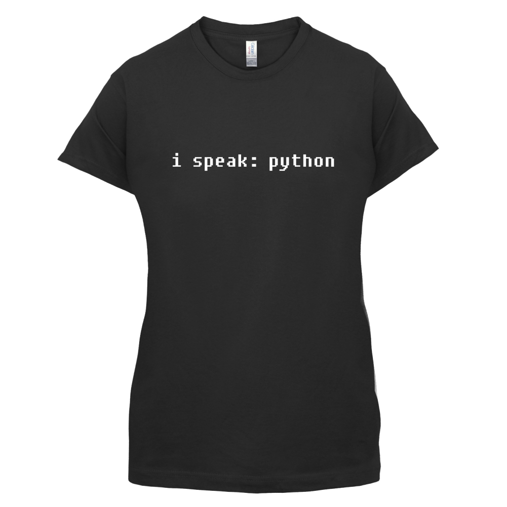 I Speak Python T Shirt