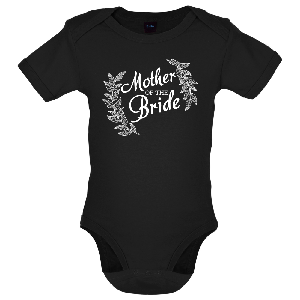 Mother Of The Bride Floral Baby T Shirt