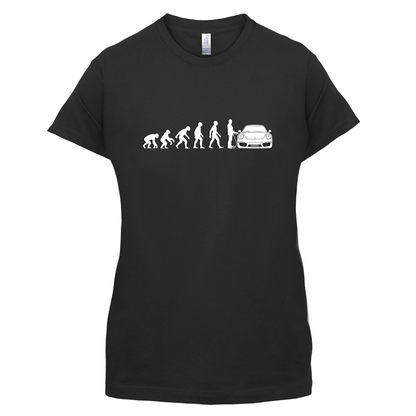 Evolution of Man 911 Driver T Shirt