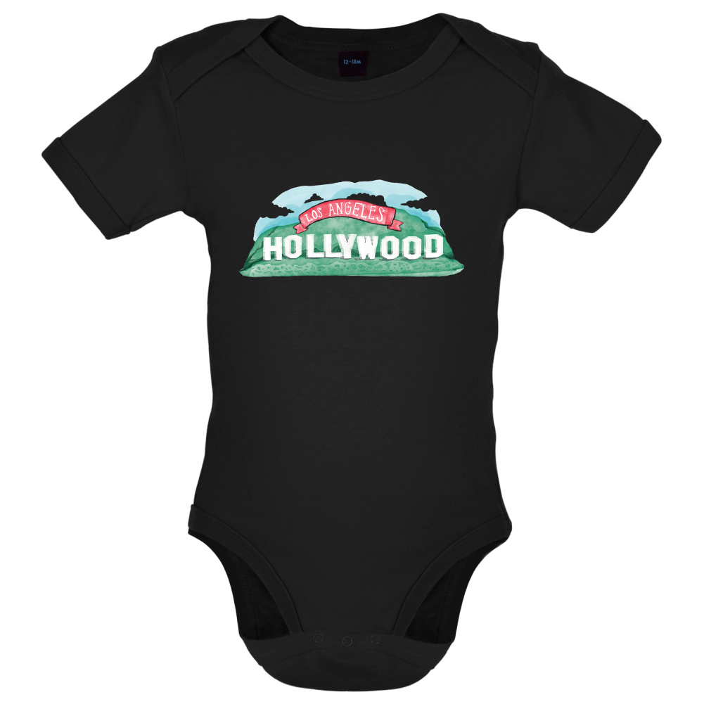 Hollywood Sign Baby T Shirt