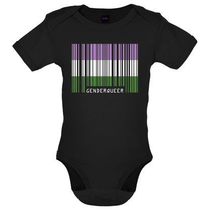 LGBT Barcode Flags - Gender Queer Baby T Shirt