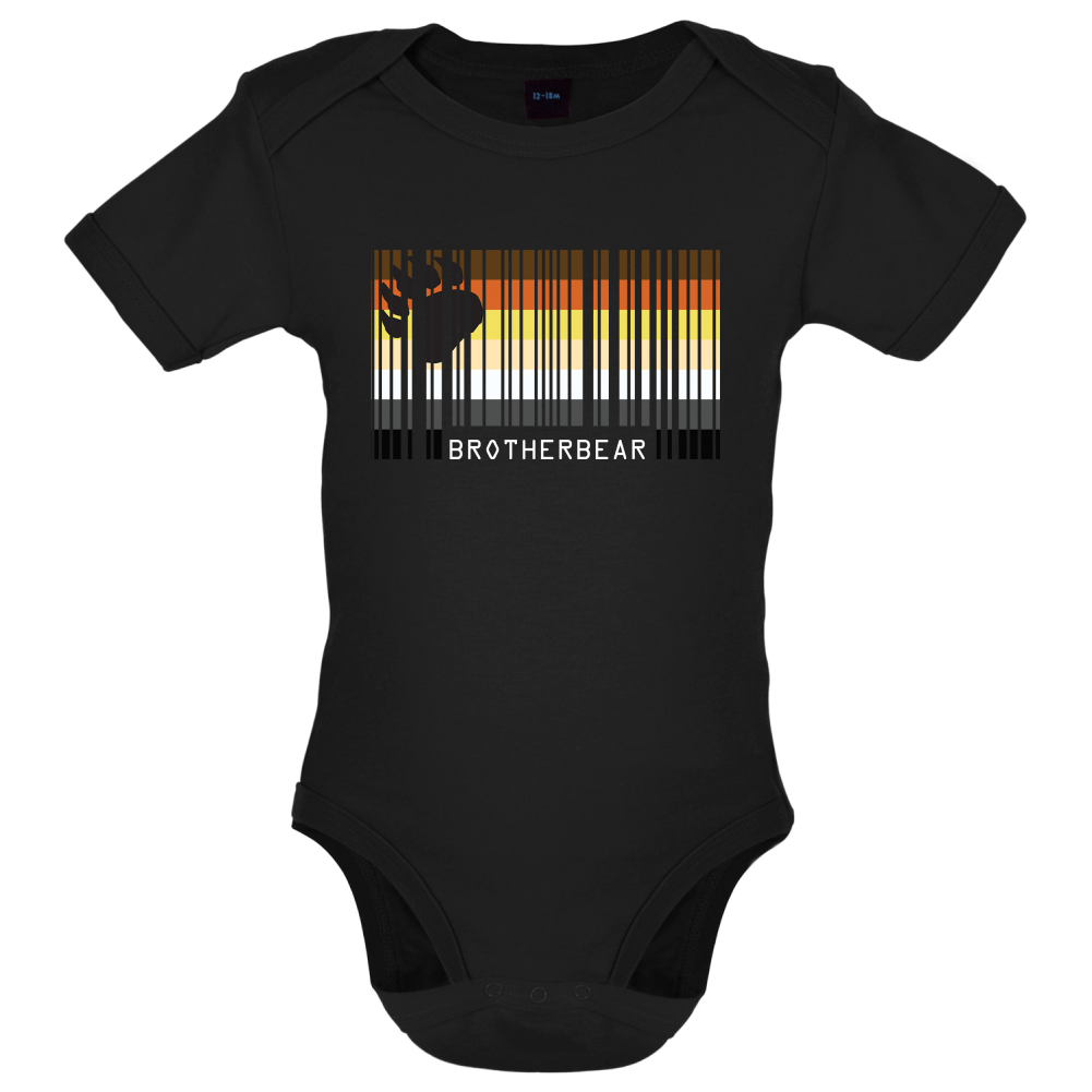 LGBT Barcode Flags - Brother Bear Baby T Shirt