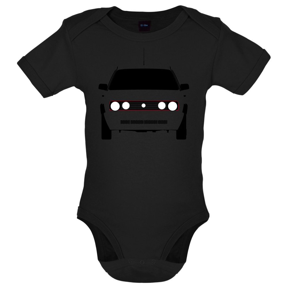 Golf GTI MK2 - Minimal Baby T Shirt