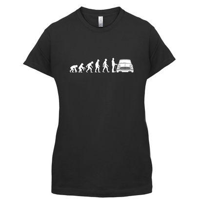 Evolution of Man Austin Cooper Driver T Shirt