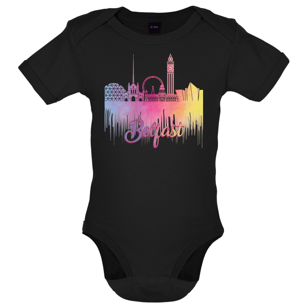 Belfast Silhouette  Baby T Shirt