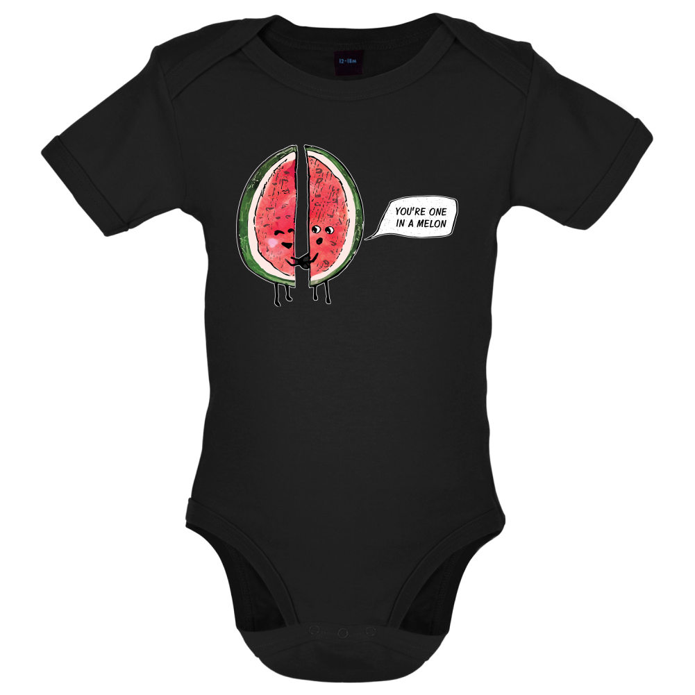 One In A Water Melon Baby T Shirt