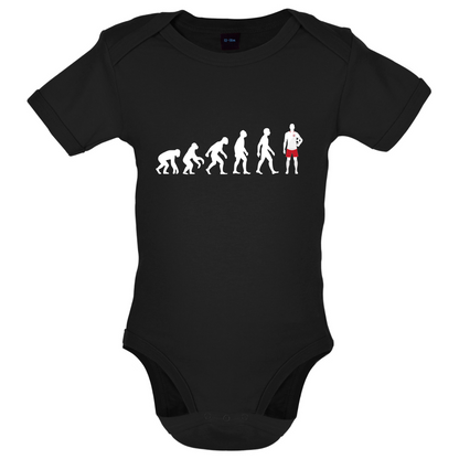 Evolution of Man - Poland Baby T Shirt