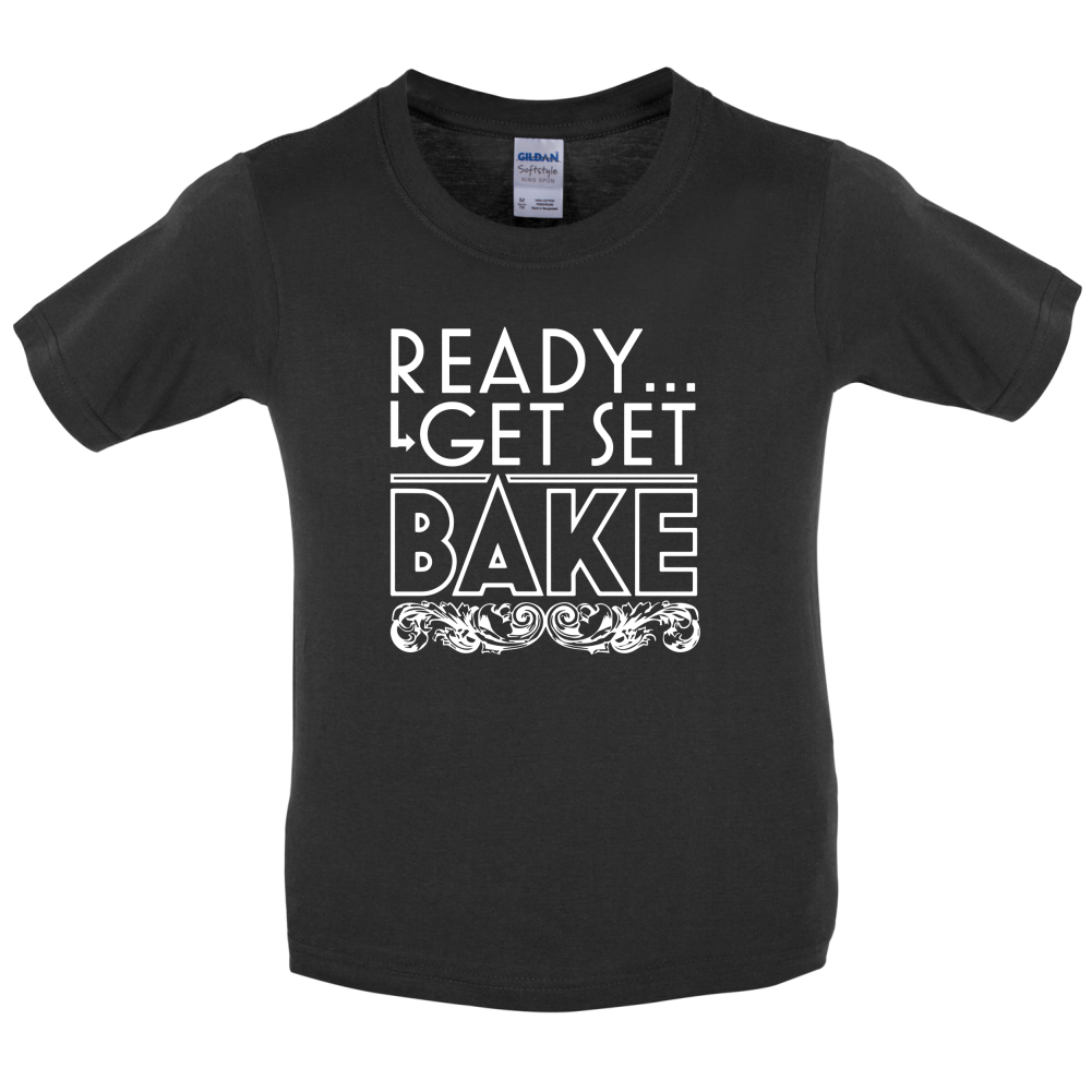 Ready Get Set Bake Kids T Shirt