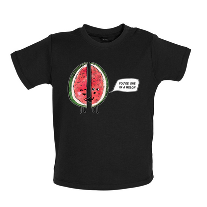 One In A Water Melon Baby T Shirt
