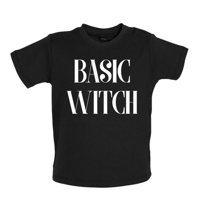 Basic Witch Baby T Shirt