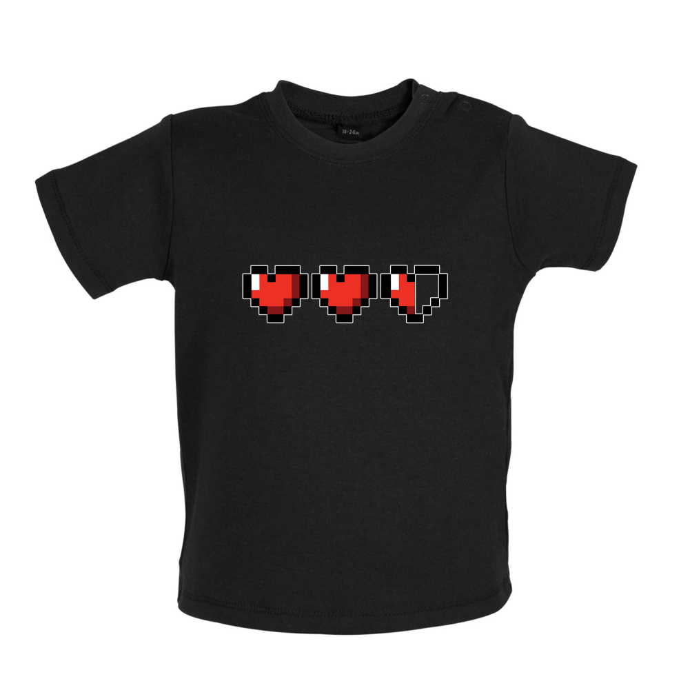 Zelda Hearts Baby T Shirt