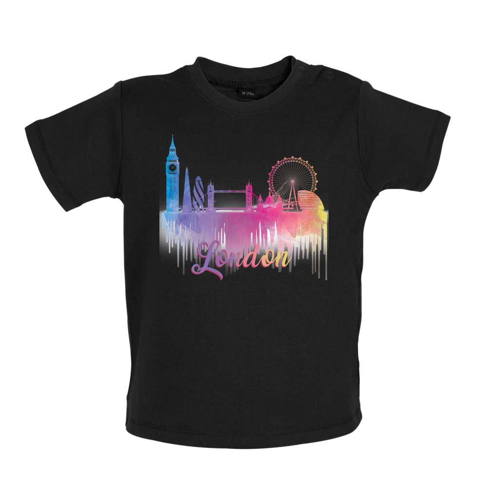 London Sillhouette  Baby T Shirt