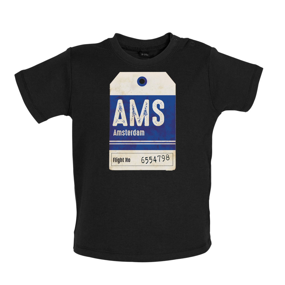 Amsterdam Tag Baby T Shirt