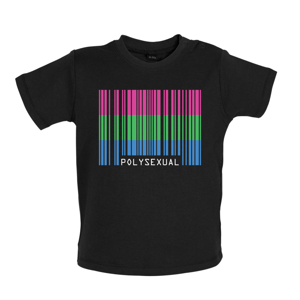 LGBT Barcode Flags - PolySexual Baby T Shirt