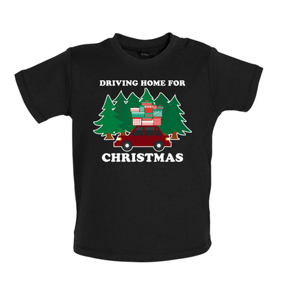 Driving Home For Christmas Baby T Shirt