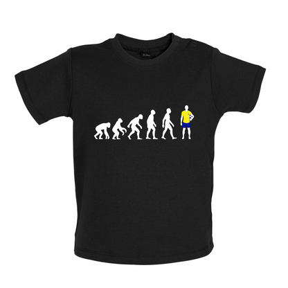 Evolution of Man - Brazil Baby T Shirt