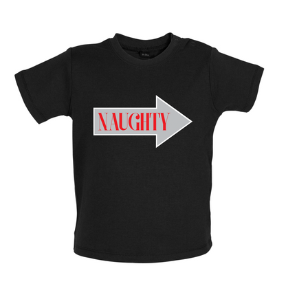 Naughty Arrow Baby T Shirt