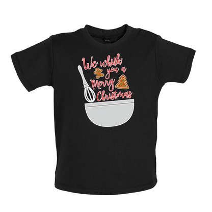 We Whisk You A Merry Christmas Baby T Shirt