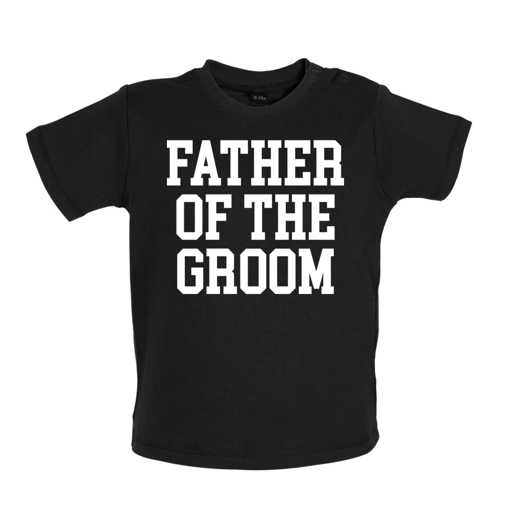 Father Of The Groom Baby T Shirt