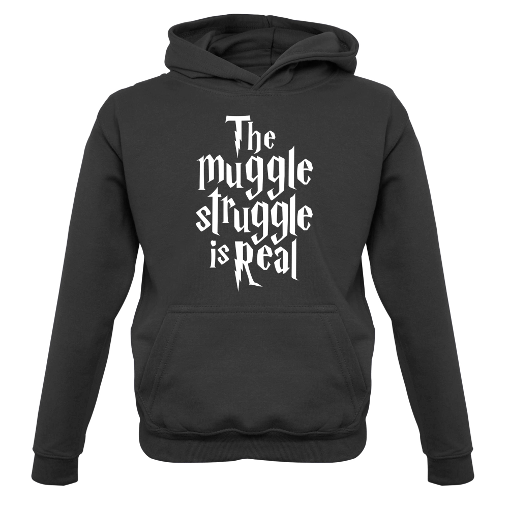 The Muggle Struggle Kids T Shirt